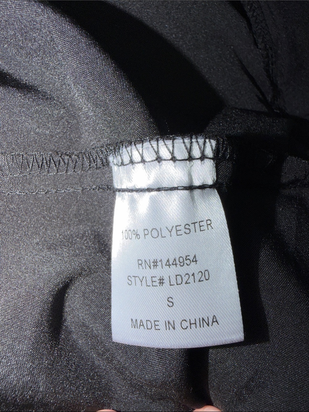 Luxxel Black Sleeveless Fit-&-Flare Mini Cocktail Dress w/ Keyhole Horsehair Hem - Picture 3 of 10